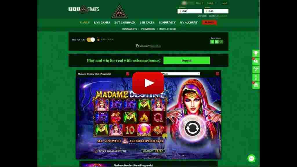 777Stakes Casino No Deposit Bonus 20 Free Spins