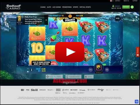 Rembrandt Casino No Deposit Bonus 10 Free Spins NO WAGER