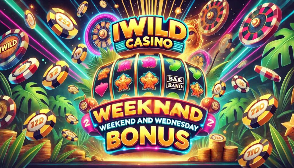 iWilds Casino Weekand and Wednesday Bonus