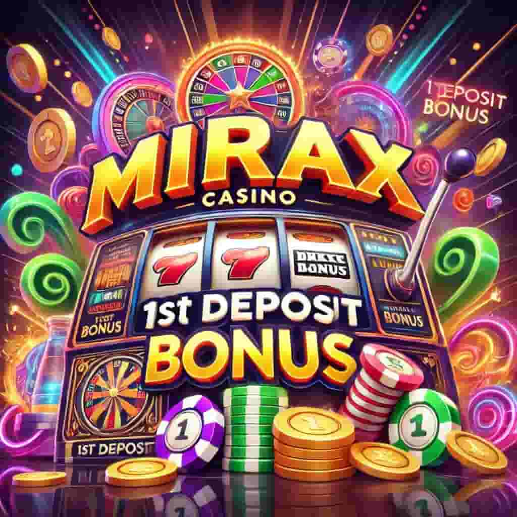 Mirax Casino First Deposit Bonus