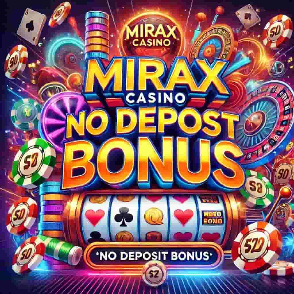 Mirax Casino No Deposit Bonus