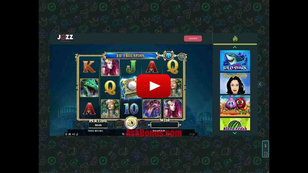 Jozz Casino No Deposit Bonus 30 Free Spins