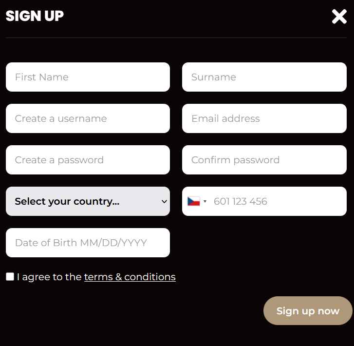 iNetBet Casino Login Page