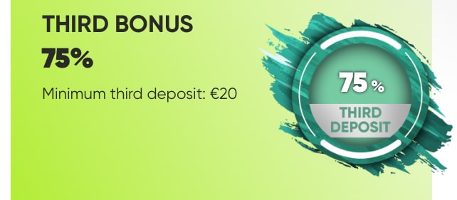 Fresh Casino Third Deposit Bonus