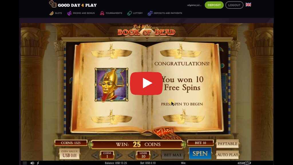 GoodDayForPlay Casino No Deposit Bonus €/$15 Free Money