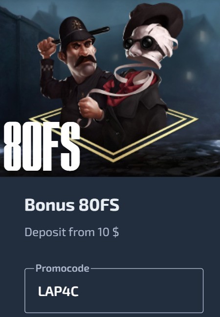 F1 Casino 80 Free Spins Welcome Bonus