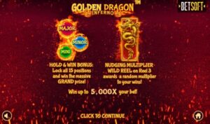 Slots Ventura Casino Welcome Bonus Spins in "Golden Dragon Inferno" Slot