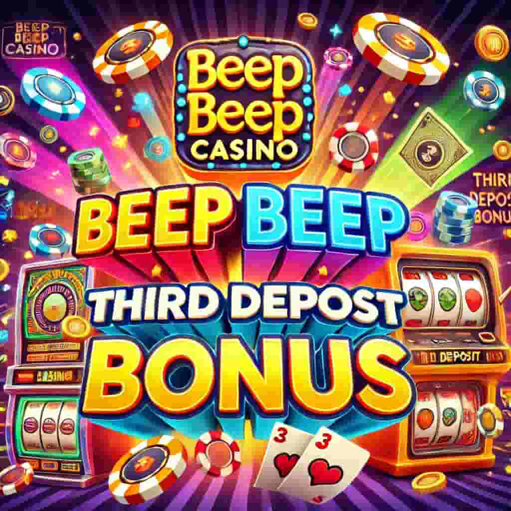 Beep Beep Casino Third Deposit Bonus