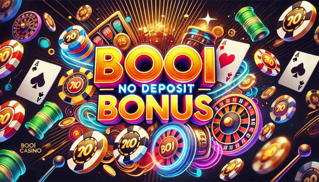 Booi Casino No Deposit Bonus