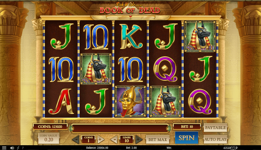 Book of Dead Bets Slot Game for iPhone 