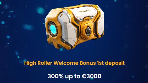 Trino Casino 300% up to €/$3000 High Roller Welcome Bonus