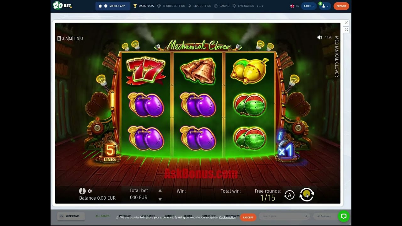 20Bet Casino No Deposit Bonus