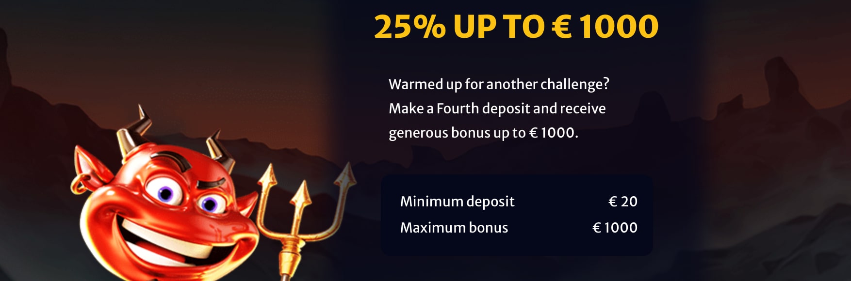 Fourth Deposit Bonus