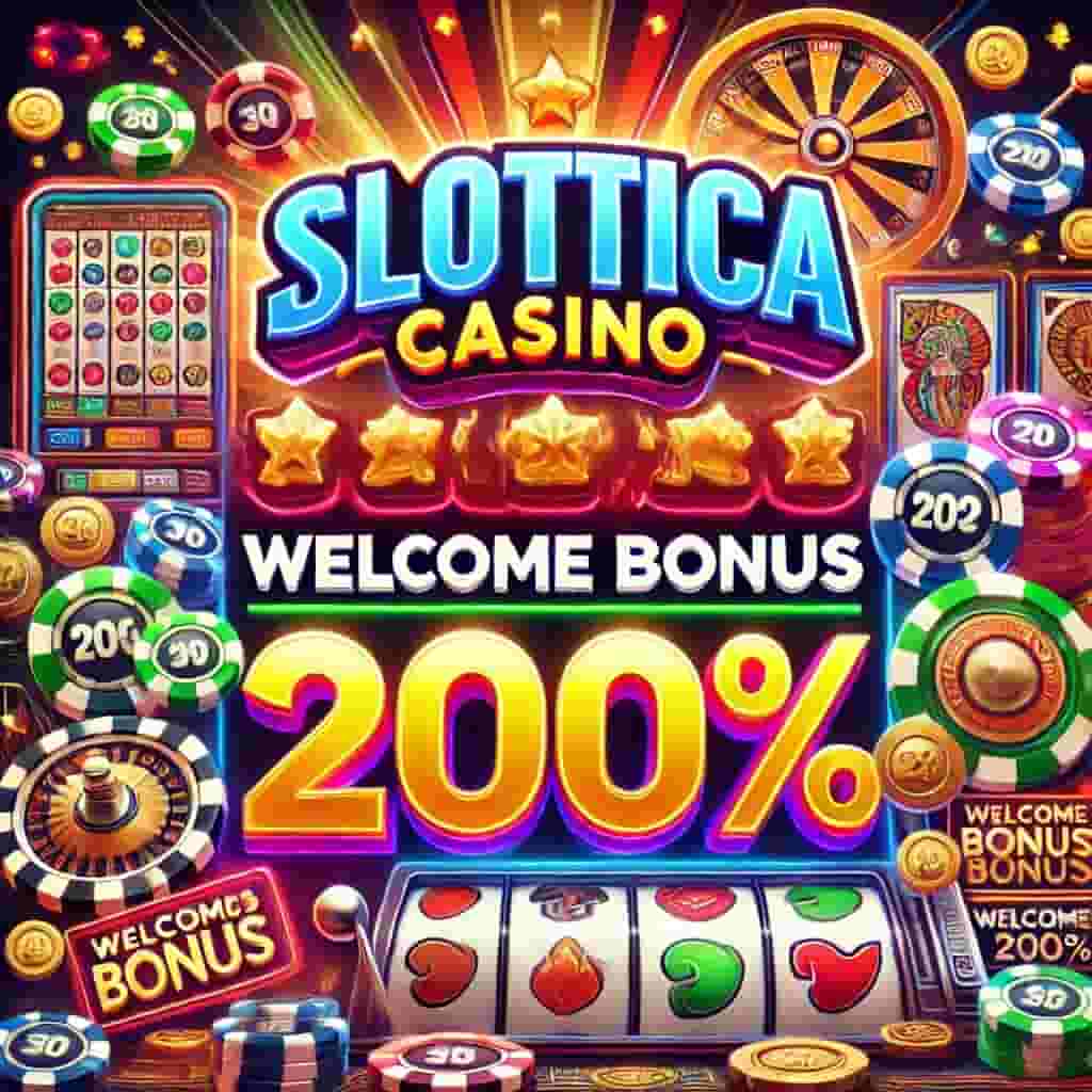 Slottica Casino Welcome Bonus 200