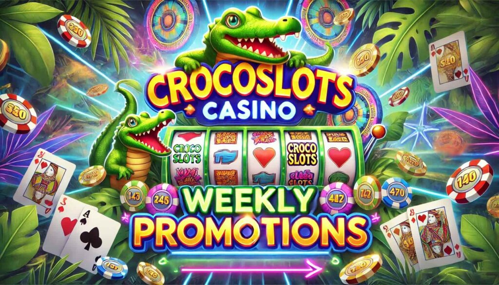 Crocoslots Casino Weekly Promotions