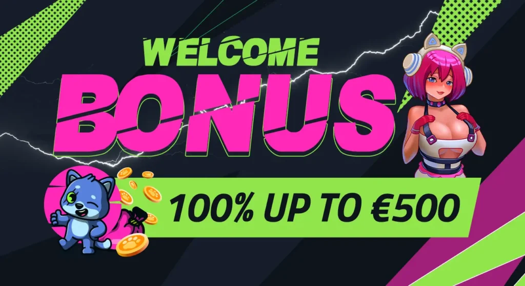 Wikibet Casino Welcome Bonus 100% up to C$500