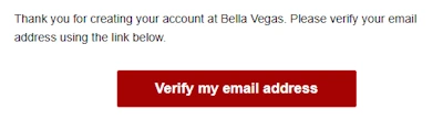 casino email verification