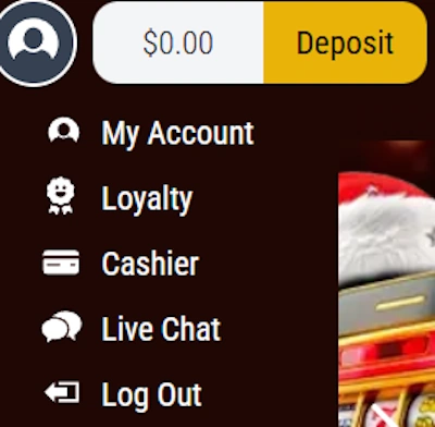 Bella Vegas Casino profile section