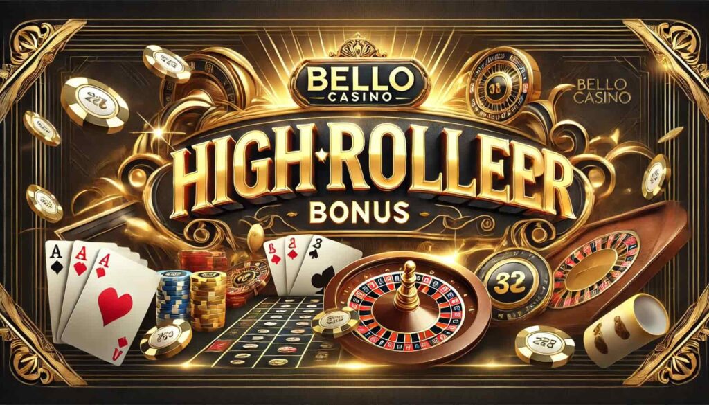 Bello Casino Highroller Bonus