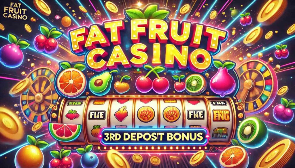 Fat Fruit Casino 3rd Deposit Bonus