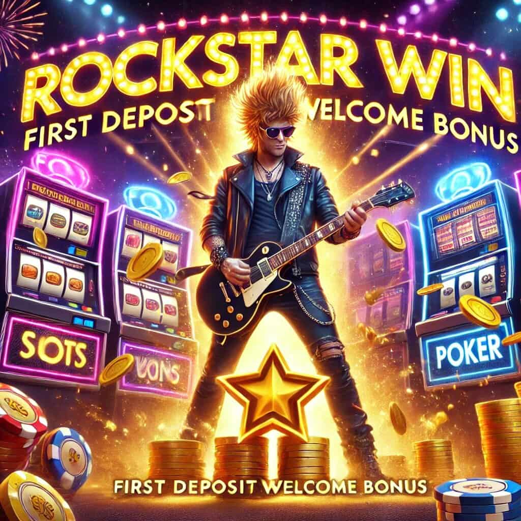 RockStar Win Casino First Deposit Welcome Bonus