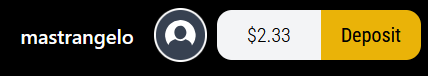 Jupiter Club Casino User's Balance
