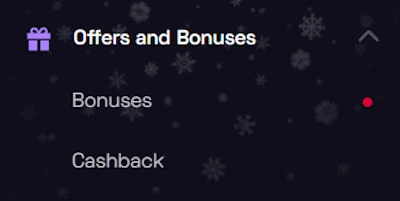 casino offers and bonuses section