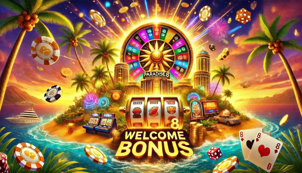 Paradise 8 Casino Welcome Bonus