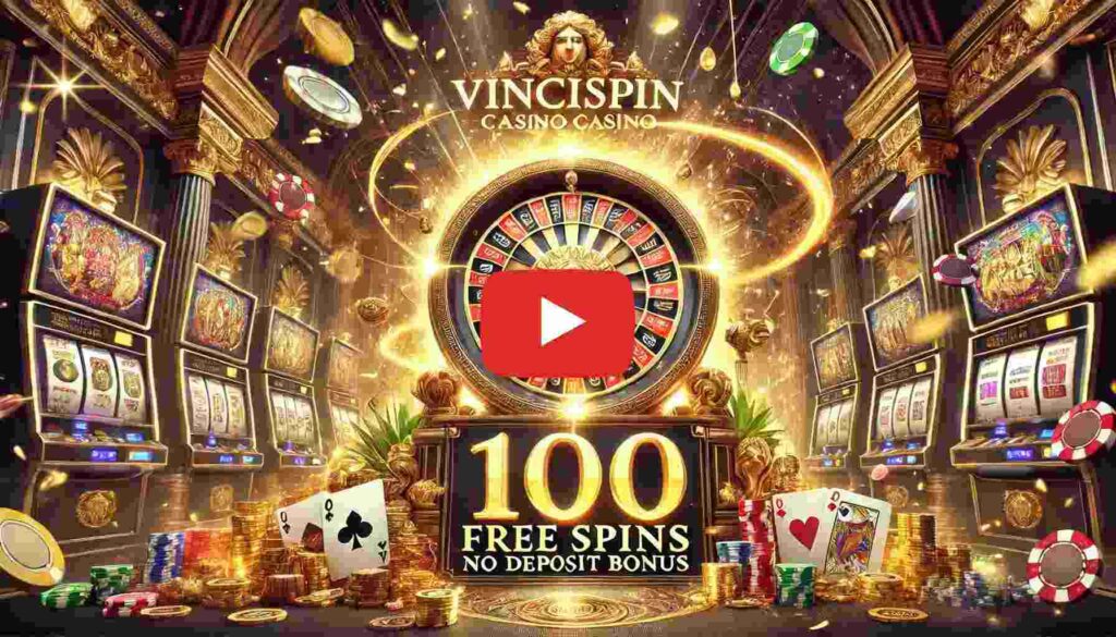 Vinci Spin Casino No Deposit Bonus 100 Free Spins