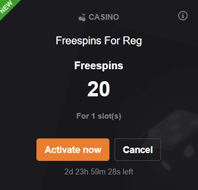 Betamo Casino no deposit free spins activation