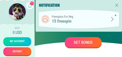 Spinia Casino no deposit free spins offer