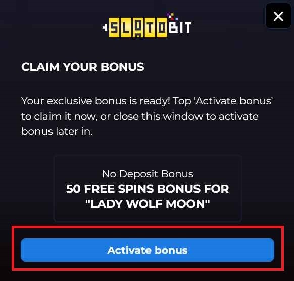 Slotobit Casino Bonus
