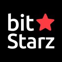 BitStarz Casino logo featuring a red star and bold white text on a black background.