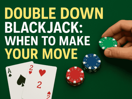 Double Down Blackjack: When to Make Your Move
