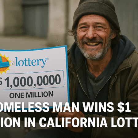 Homeless Man Wins $1 Million in California Lottery