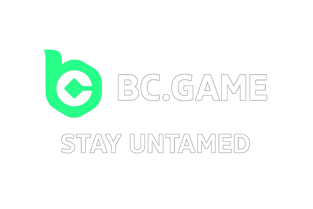 BC.Game new logo with the slogan "Stay Untamed"