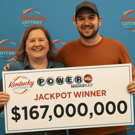 The guy from Kentucky won $167.3M Powerball Jackpot for Mom