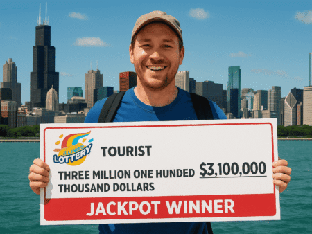 Tourist Scores $3.1 Million in Illinois Lottery Jackpot