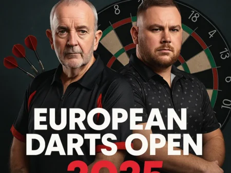 Watch & Bet on European Darts Open, Coming This Weekend
