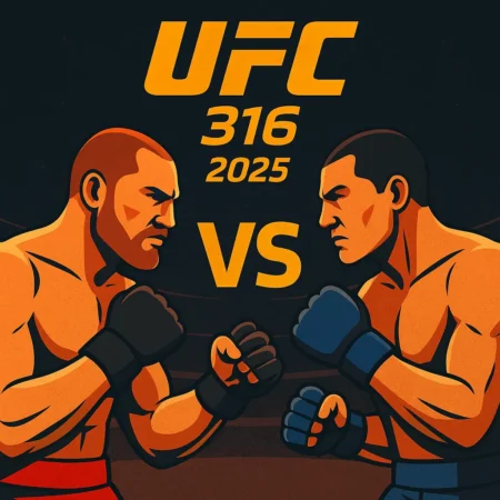 Watch & Bet on UFC 316: MMA Showdown