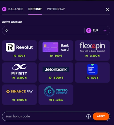 no deposit bonus promo code