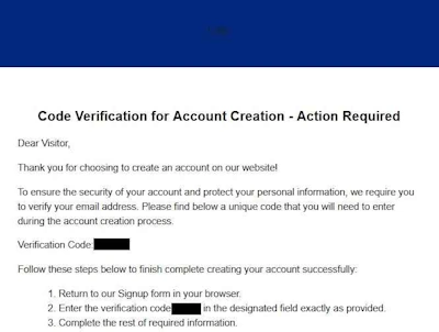 Casino email verification