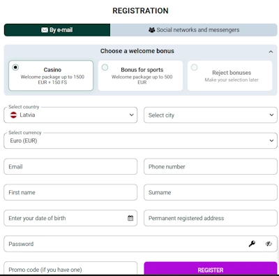 Spinbetter casino login