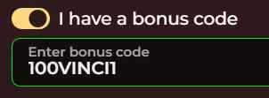 Vinci Spin Casino promo code