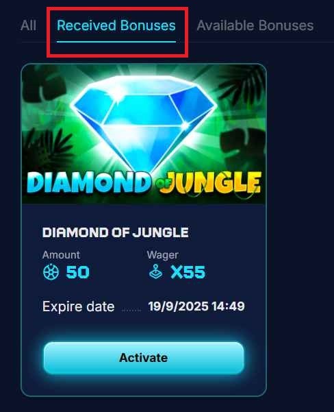 XON Casino No Deposit Bonus