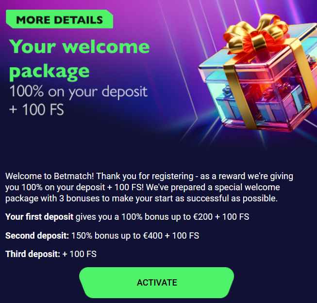 BetMatch Bonus