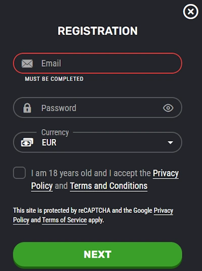 Betamo Casino login