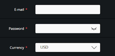 GDFplay Casino registration form