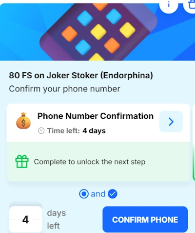 phone verification step