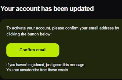 casino email verification